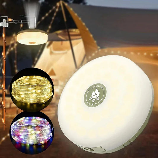 Rively™ GlowReel – 4-in-1 Camping Light