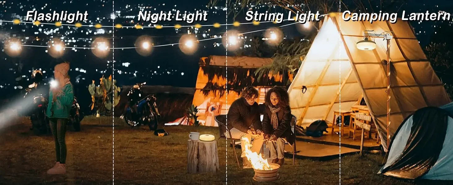Rively™ GlowReel – 4-in-1 Camping Light